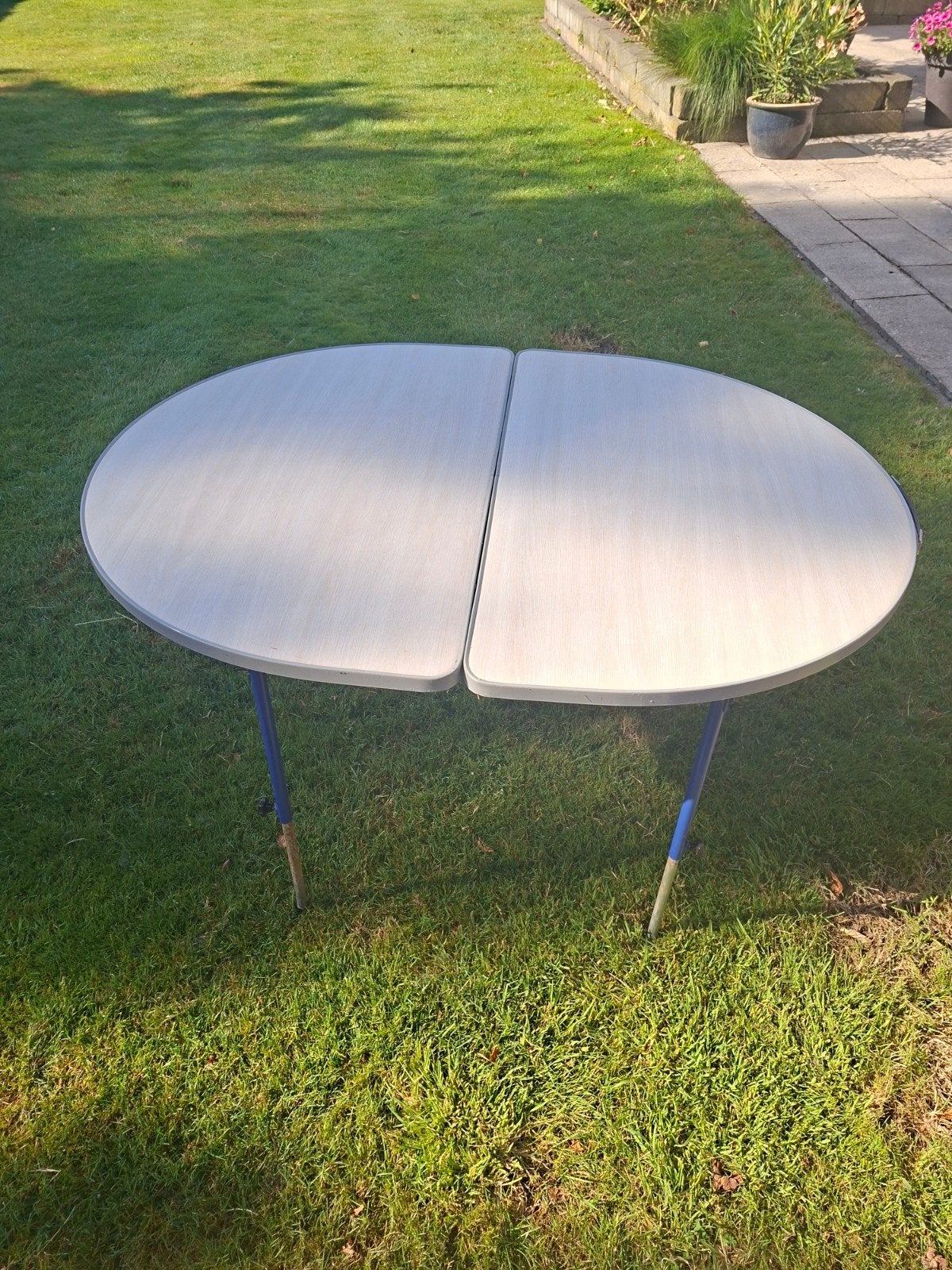 Lafuma campingtafel 90x120cm - Opvouwbaar en verstelbaar, Caravans en Kamperen, Kampeermeubelen, Ophalen, Gebruikt, Campingtafel