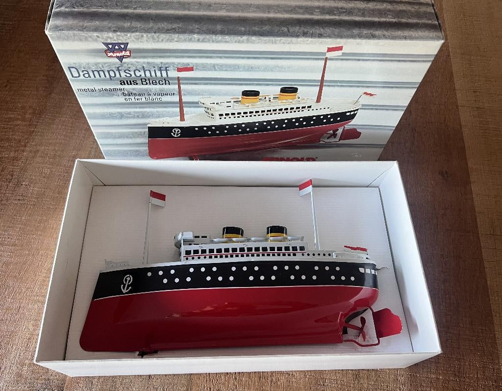 Blikken boot arnold 87001 met opwindmechanisme, Ophalen of Verzenden