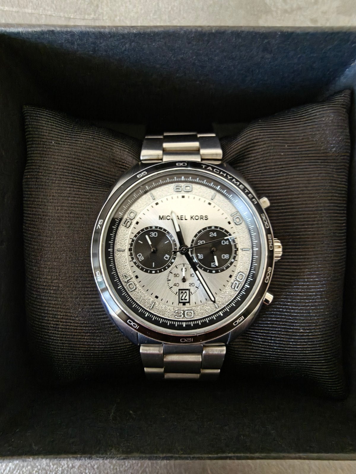 Collectie Michael Kors horloges, Overige merken, Staal, Gebruikt, Staal
