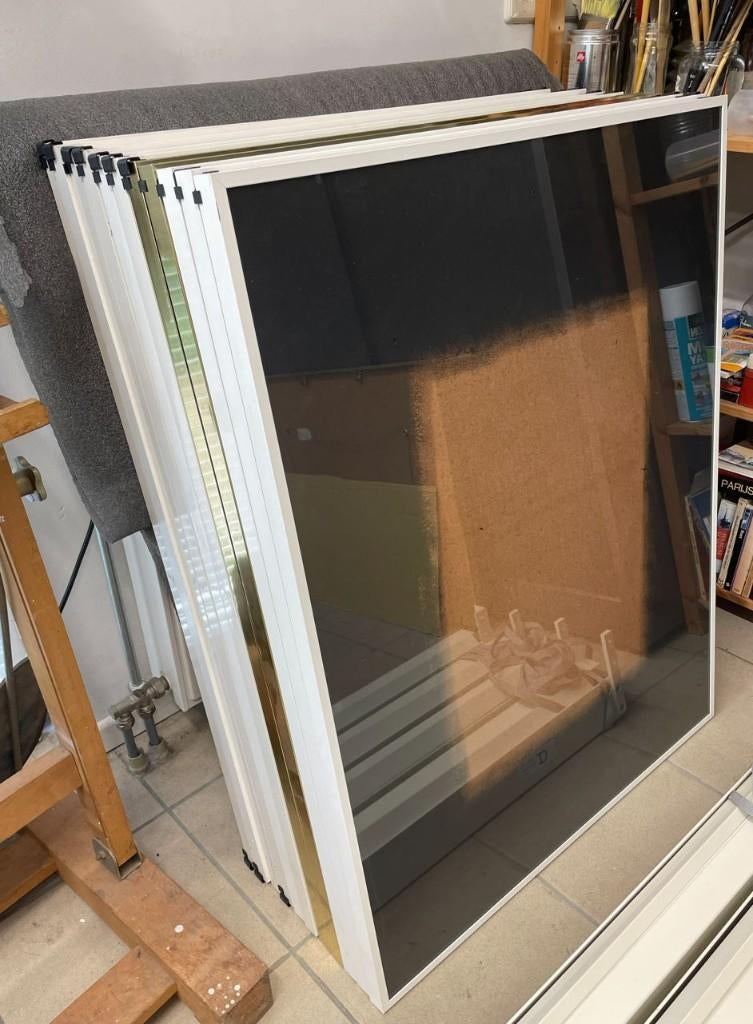 Aluminium wissellijsten, Huis en Inrichting, Woonaccessoires | Lijsten, Ophalen, Gebruikt, Metaal of Aluminium, 75 tot 100 cm