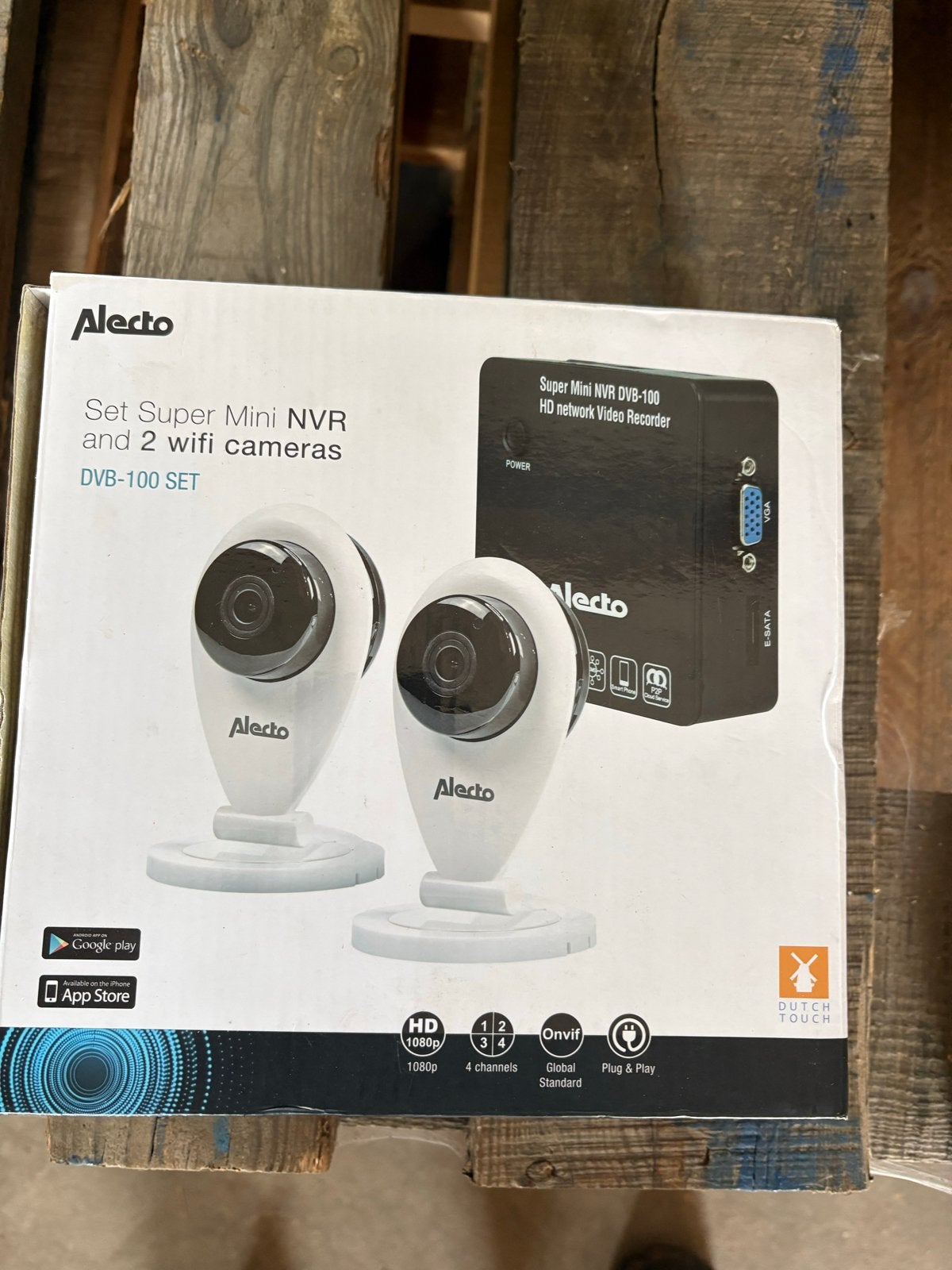 Alecto Super Mini Netwerk Video Recorder (NVR) met camera's, Ophalen of Verzenden, Nieuw, Binnencamera