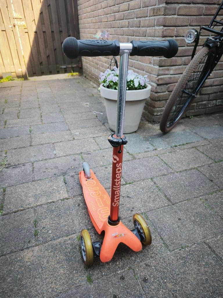 Mini Micro Step - Oranje, Fietsen en Brommers, Steps, Gebruikt, Gewone step, Ophalen