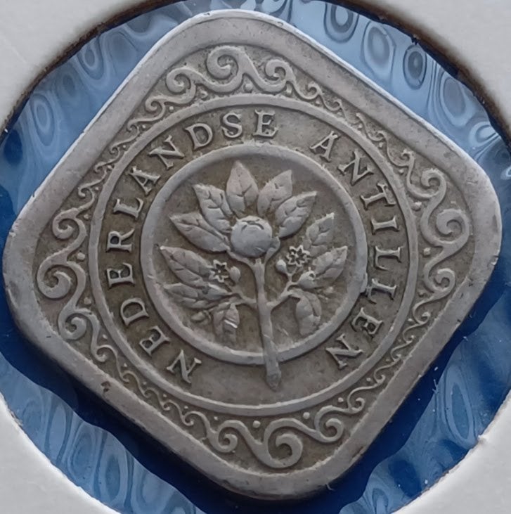 5 cent 1957 - Nederlandse Antillen, Ophalen of Verzenden, Koningin Juliana, 5 cent, Losse munt