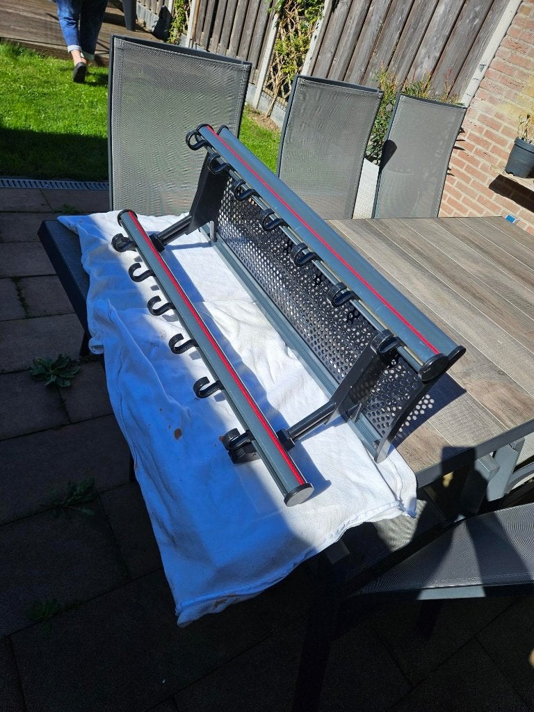 wand kapstok industrieel met hoedenplank, Gebruikt, Minder dan 100 cm, Metaal, Ophalen