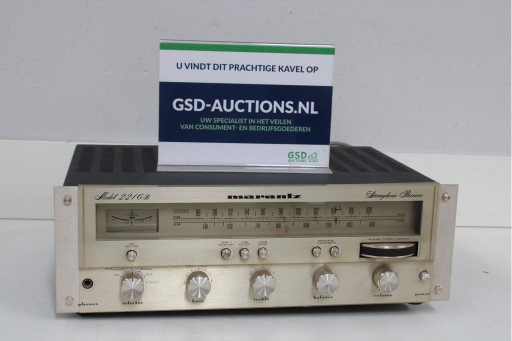 Marantz stereofonic receiver model 2216B, Ophalen of Verzenden, Niet ingevuld, Niet ingevuld, Niet ingevuld