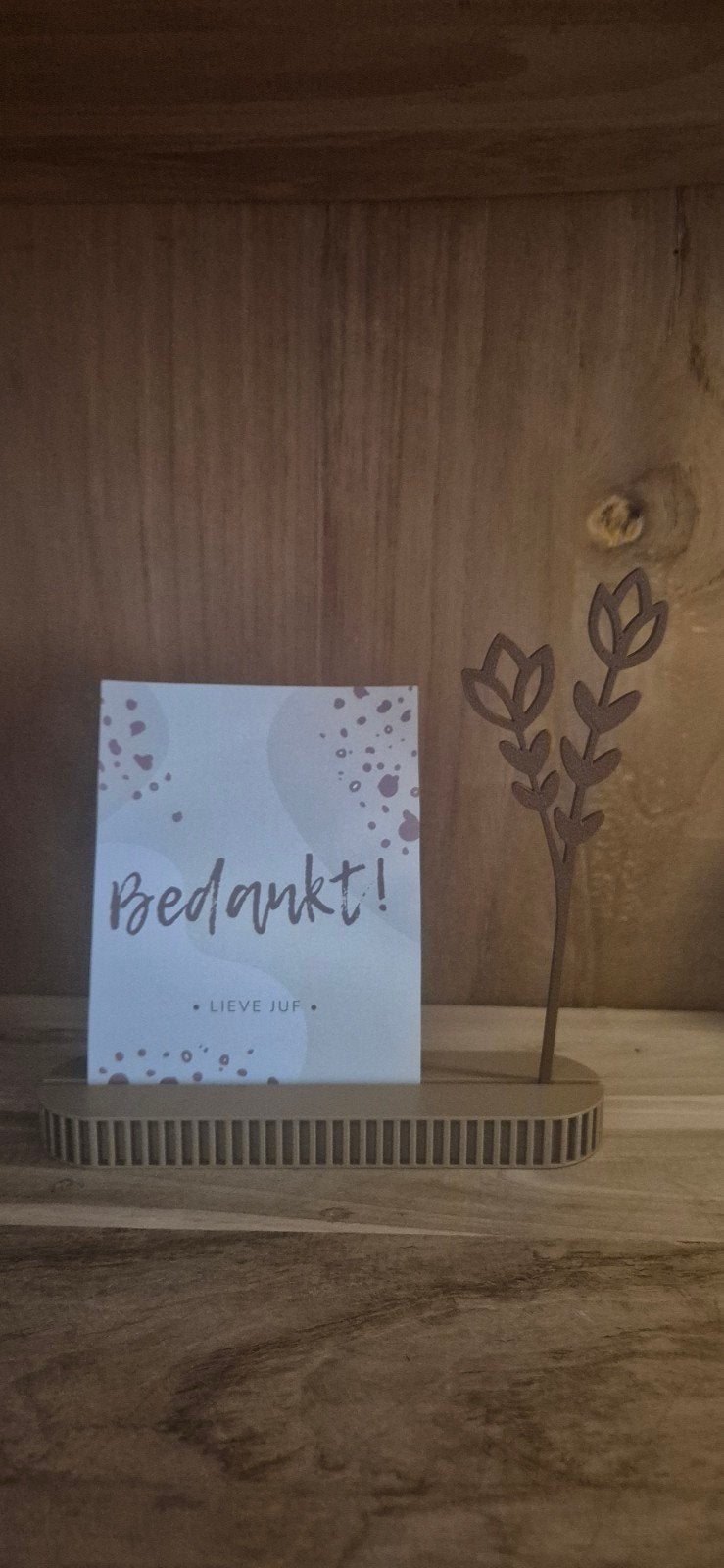Bedankje juf of meester, Ophalen of Verzenden, Nieuw