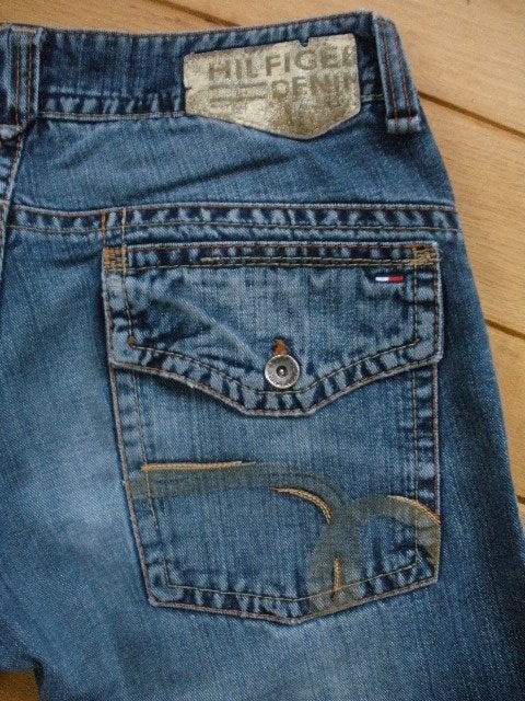 TOMMY HILFIGER spijkerbroek Keith Vintage Blue maat 31 x 34, Blauw, Tommy Hilfiger, W32 (confectie 46) of kleiner, Ophalen of Verzenden