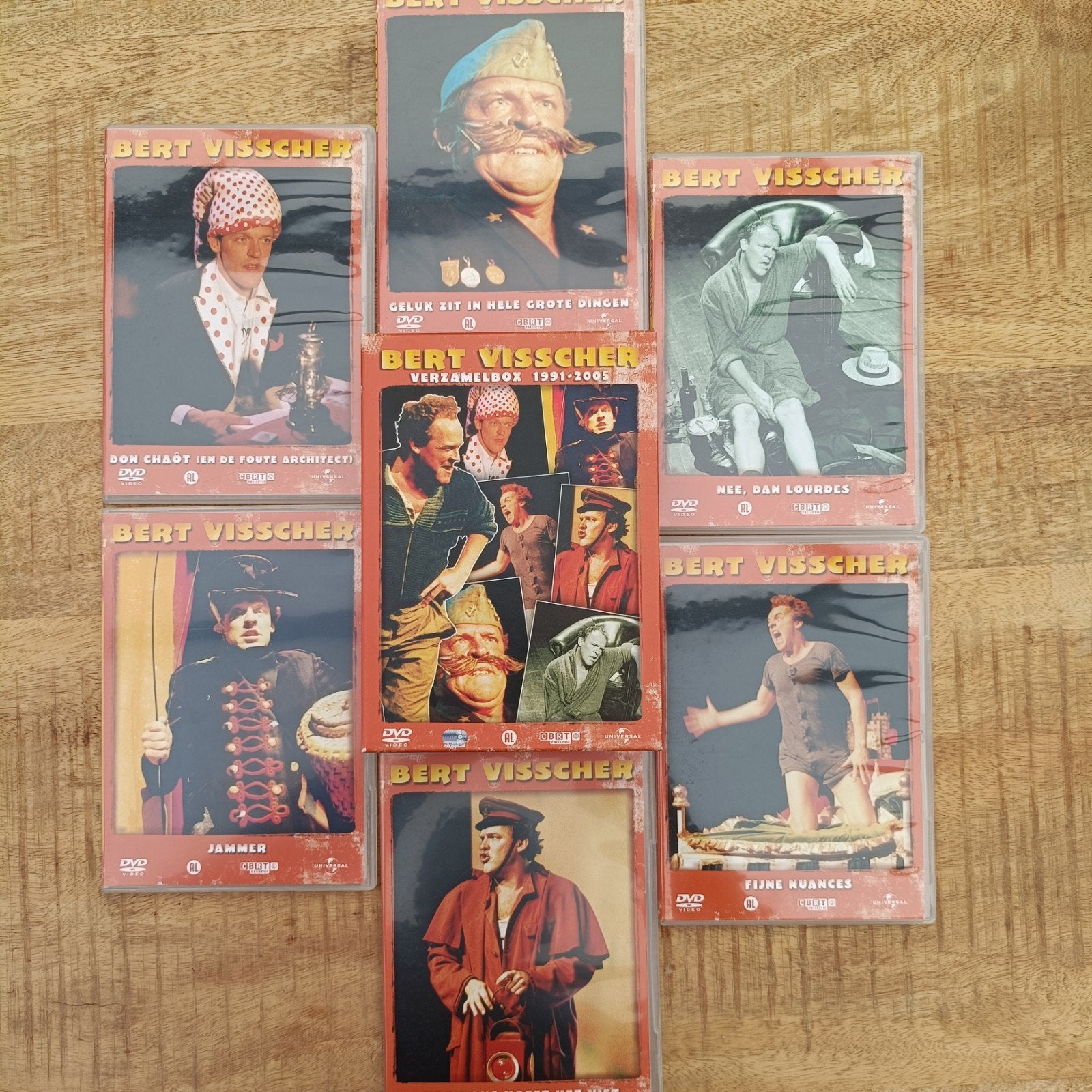 Bert Visscher DVD Collectie - Diverse Shows, Cd's en Dvd's, Ophalen of Verzenden