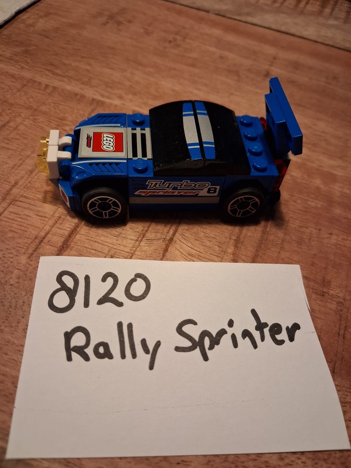 LEGO Racers 8120 Rally Sprinter & McDonald's Racer, Verzenden, Gebruikt, Overige merken