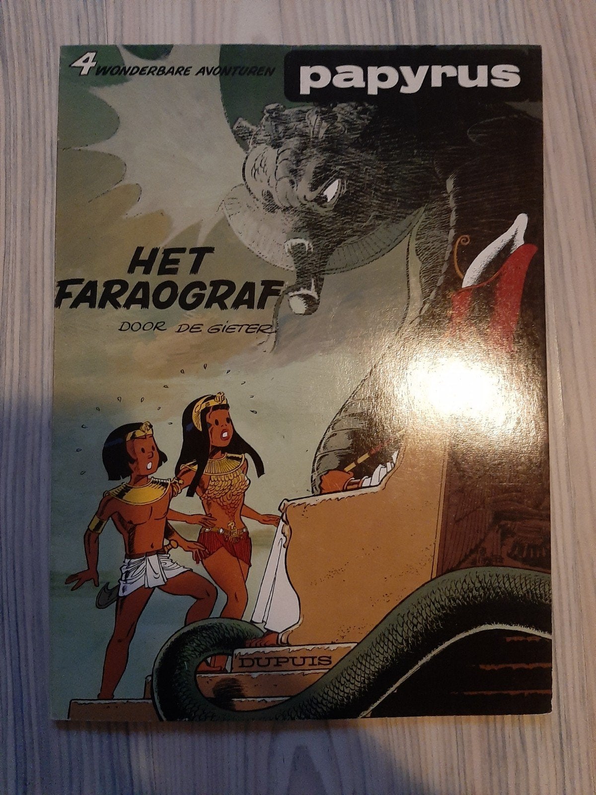 Papyrus - Het Faraograf - Stripboek, Eén stripboek, Ophalen of Verzenden, Gelezen, De Gieter