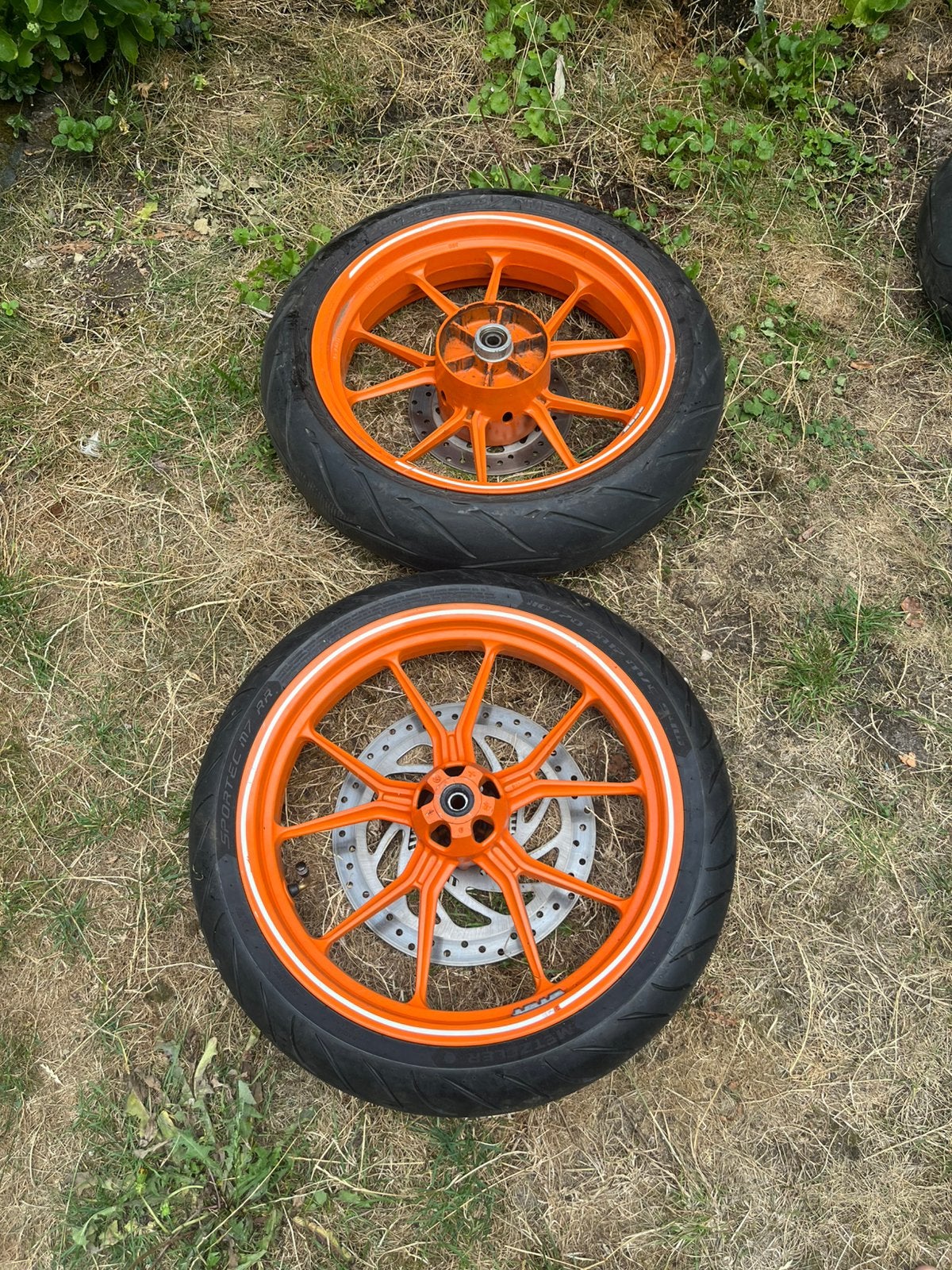 KTM Duke 125- 390 velgen, Ophalen