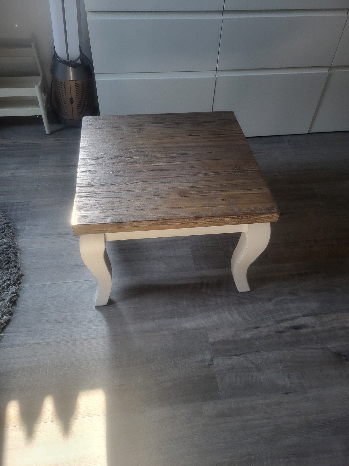 Tafeltje landelijk, Huis en Inrichting, Ophalen, Vierkant, 50 tot 100 cm, 50 tot 100 cm