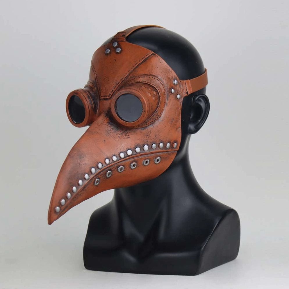 Bruin Plaag Masker Vogel Snavel Plague Horror Carnaval Eng, Verzenden, Nieuw, Feestartikel, Halloween of Griezel