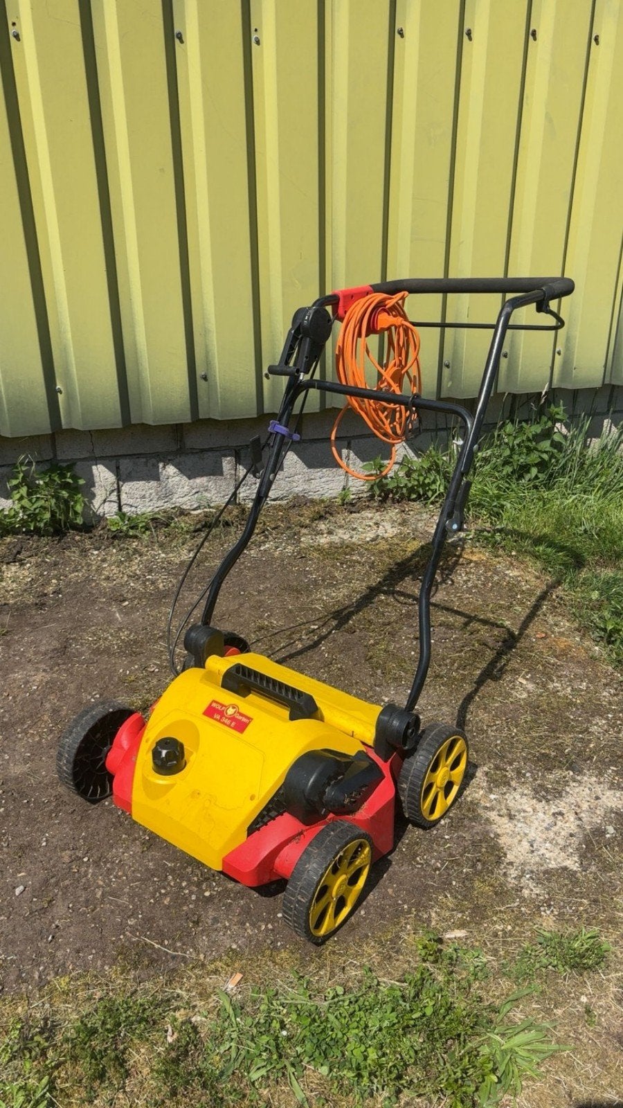 Wolf Garten Verticuteermachine voor groot en klein gazon, Ophalen, Gebruikt, Elektrisch, Wolf Garten