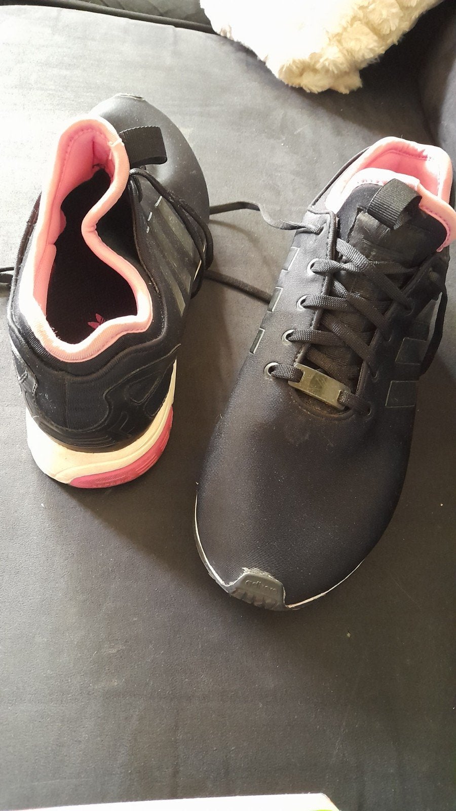 Adidas ZX Flux sneakers zwart/roze - Maat 42 2/3, Adidas, Zwart, Ophalen of Verzenden, Sneakers of Gympen