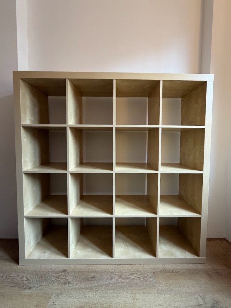 IKEA EXPEDIT (KALLAX) Vakkenkast 4x4, Huis en Inrichting, Kasten | Boekenkasten, Ophalen, Gebruikt, 100 tot 150 cm, 100 tot 150 cm