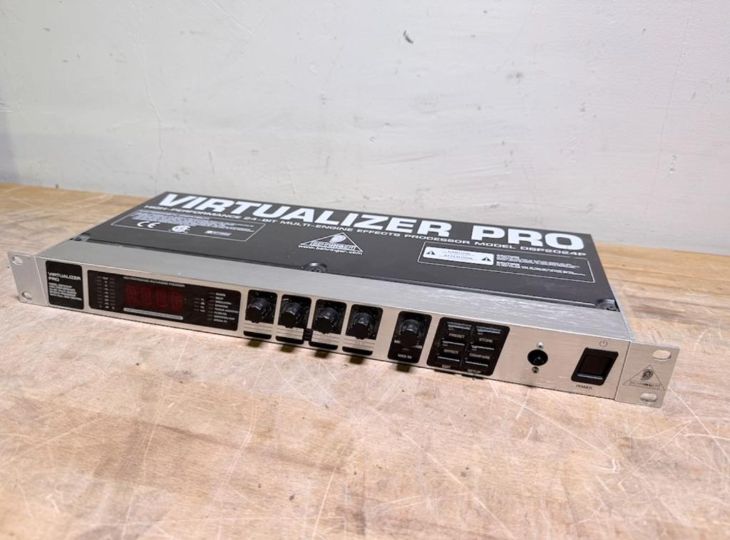 Behringer DSP2024P Virtualizer Pro Multi Effect Processor, Ophalen of Verzenden, Gebruikt