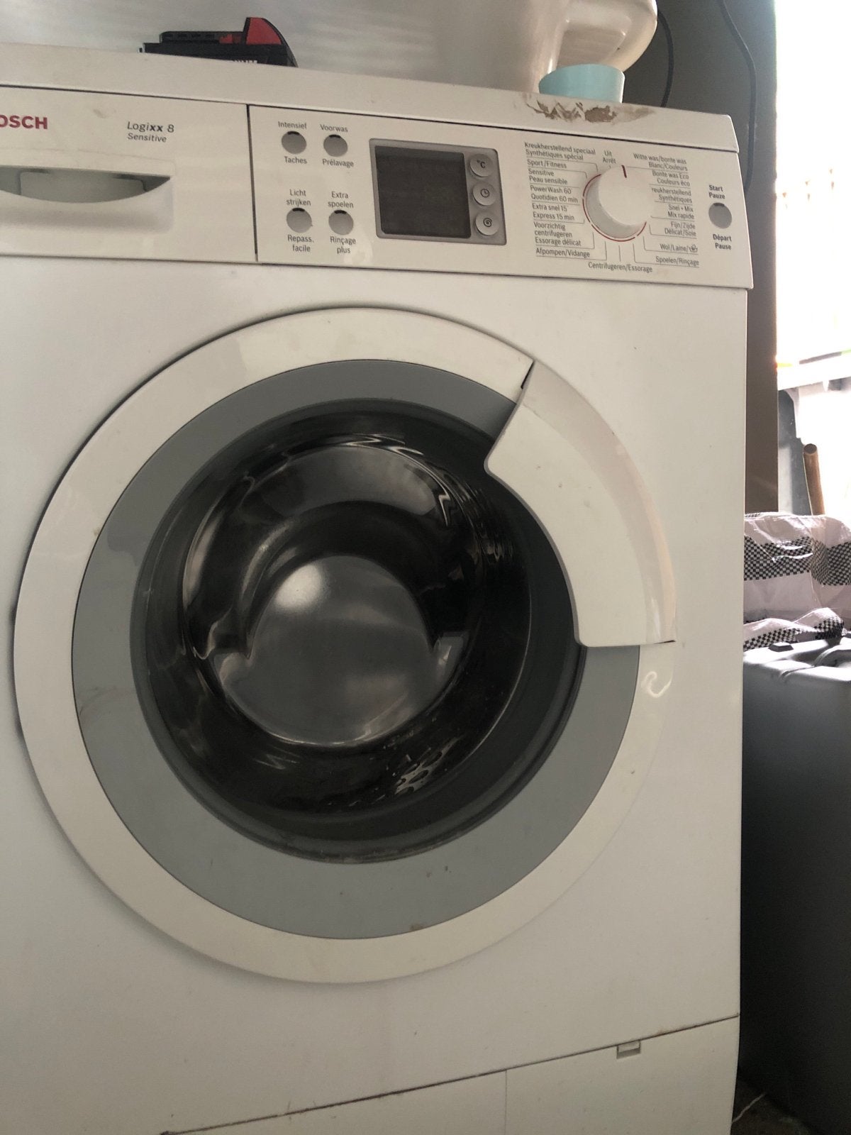 Bosch Logixx 8 Sensitive Wasmachine - Goede Staat, 1200 tot 1600 toeren, 8 tot 10 kg, Ophalen of Verzenden, Zo goed als nieuw