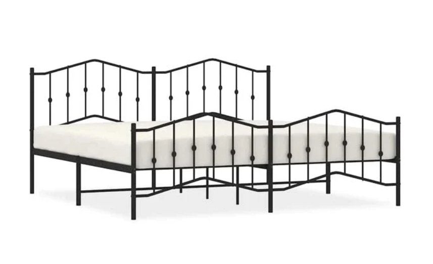 Bedframe metaal 180x210, Ophalen, 180 cm, Metaal, 210 cm