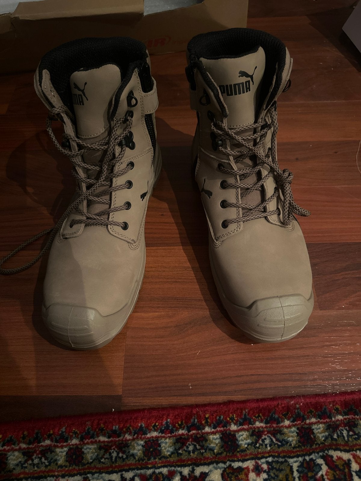 Puma veiligheidslaarzen - Zo goed als nieuw, Ophalen of Verzenden, Zo goed als nieuw, Bruin, Boots