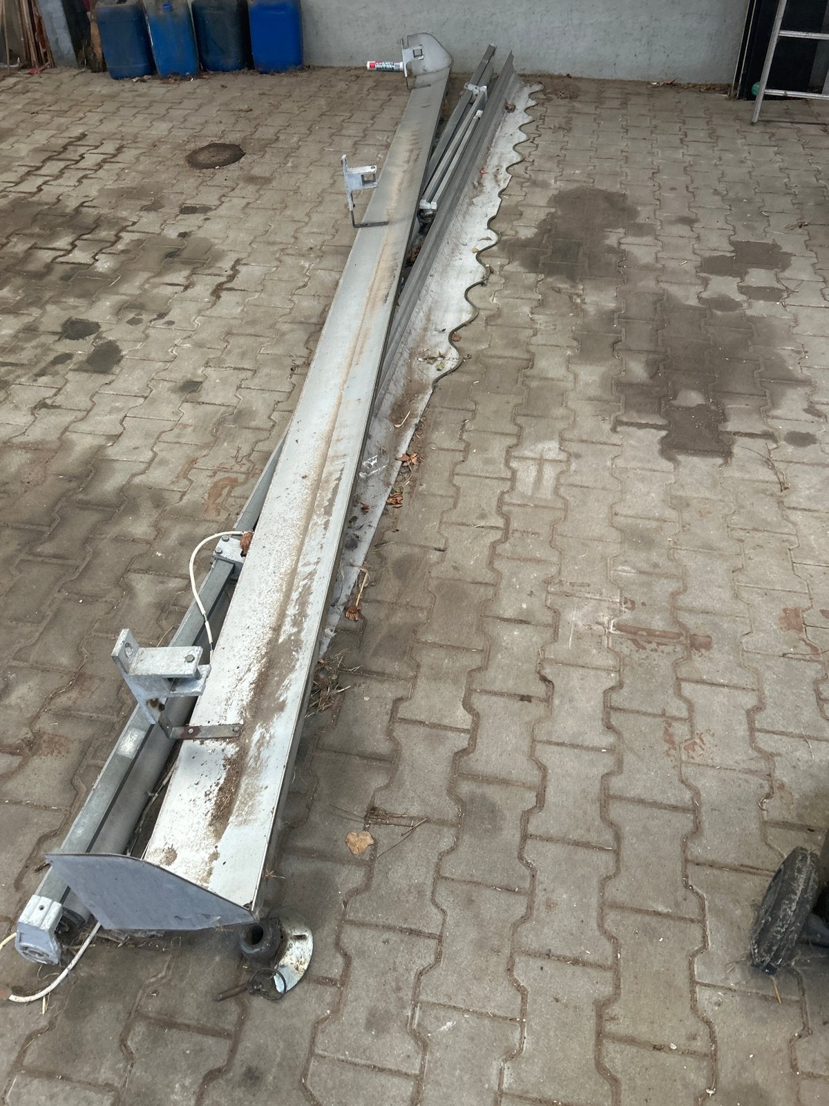 Zonnescherm 5 meter - Tegen elk aannemelijk bod, Ophalen of Verzenden, Gebruikt, 450 cm of meer, Overige typen