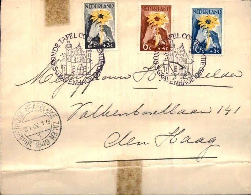 Den Haag - Zomerzegels - 1949, Verzenden, Envelop