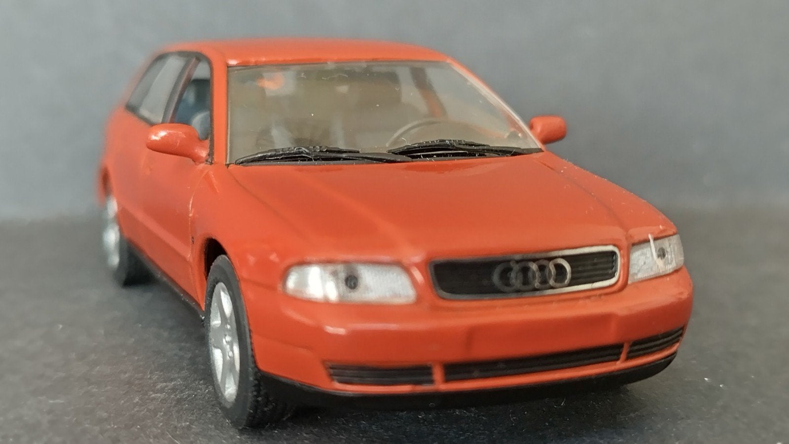 Audi A4 Avant Orange 1:43 Minichamps Pol, .., Auto, Verzenden, .