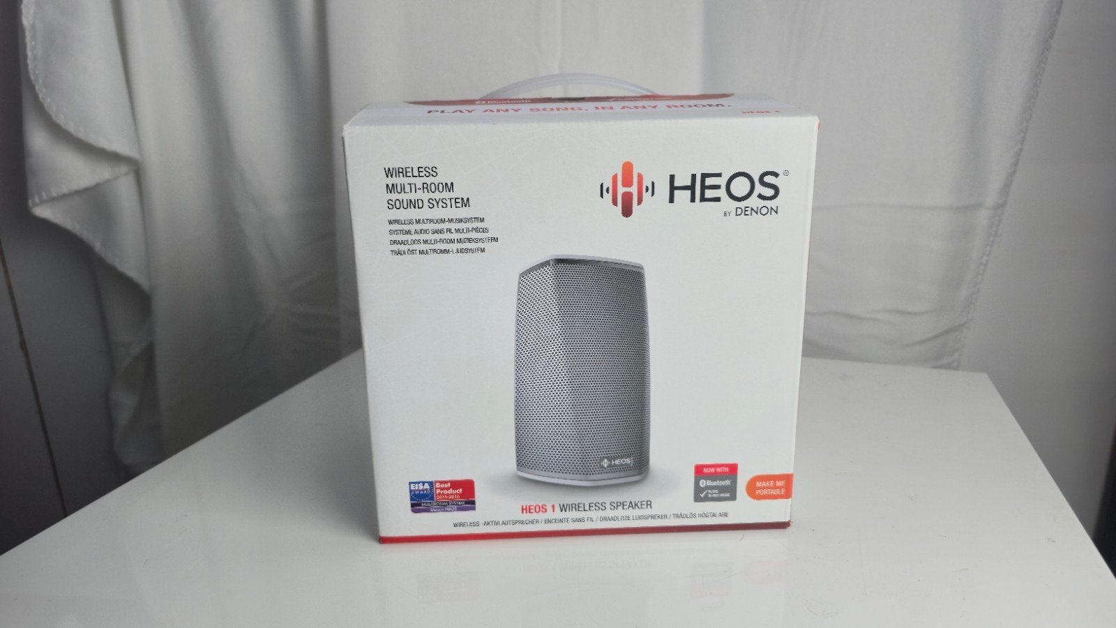 Nieuwe Heos 1 HS2 draadloze luidspreker (2 stuks), Ophalen of Verzenden, Nieuw, Minder dan 60 watt, Overige merken