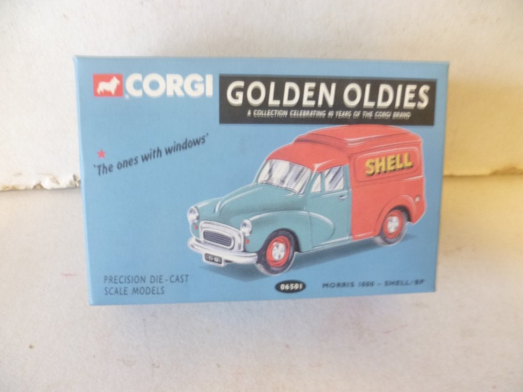 Corgi 1996 Golden Oldies Morris 1000 Shell Bp 1:43 auto, Ophalen of Verzenden, Nieuw, Auto, Corgi