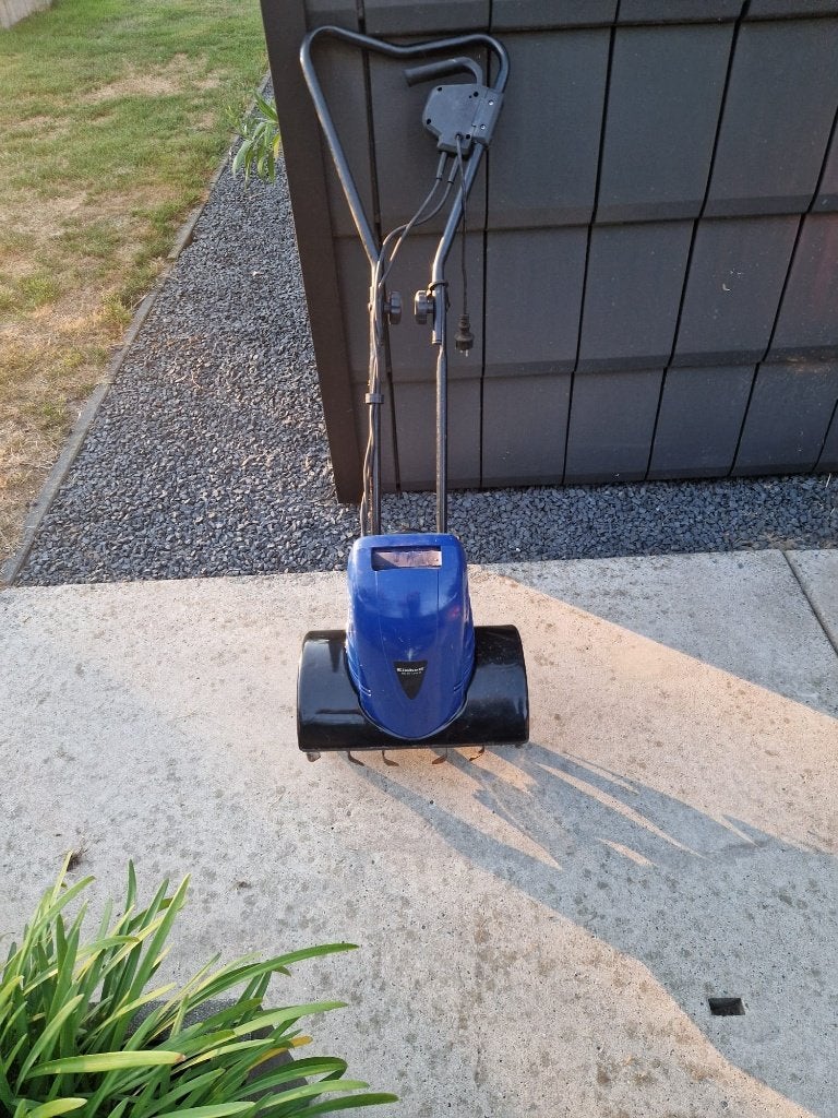 Elektrische Tuinfrees Einhell BG RT 1340 M, Gebruikt, Elektrische grasmaaier, 40 t/m 49 cm, Kooimesmaaier