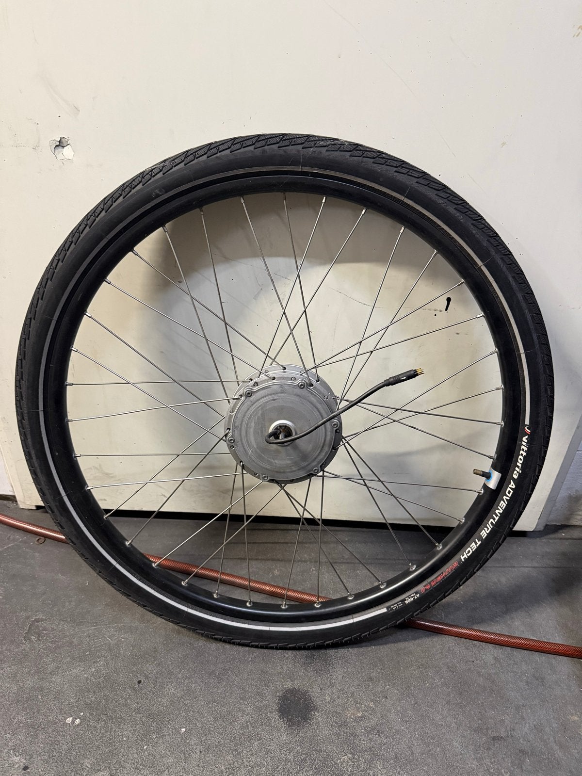 Bafang voorwielmotor 28 inch met band, Fietsen en Brommers, Fietsonderdelen, Gebruikt, Overige materialen, Motor, Ophalen