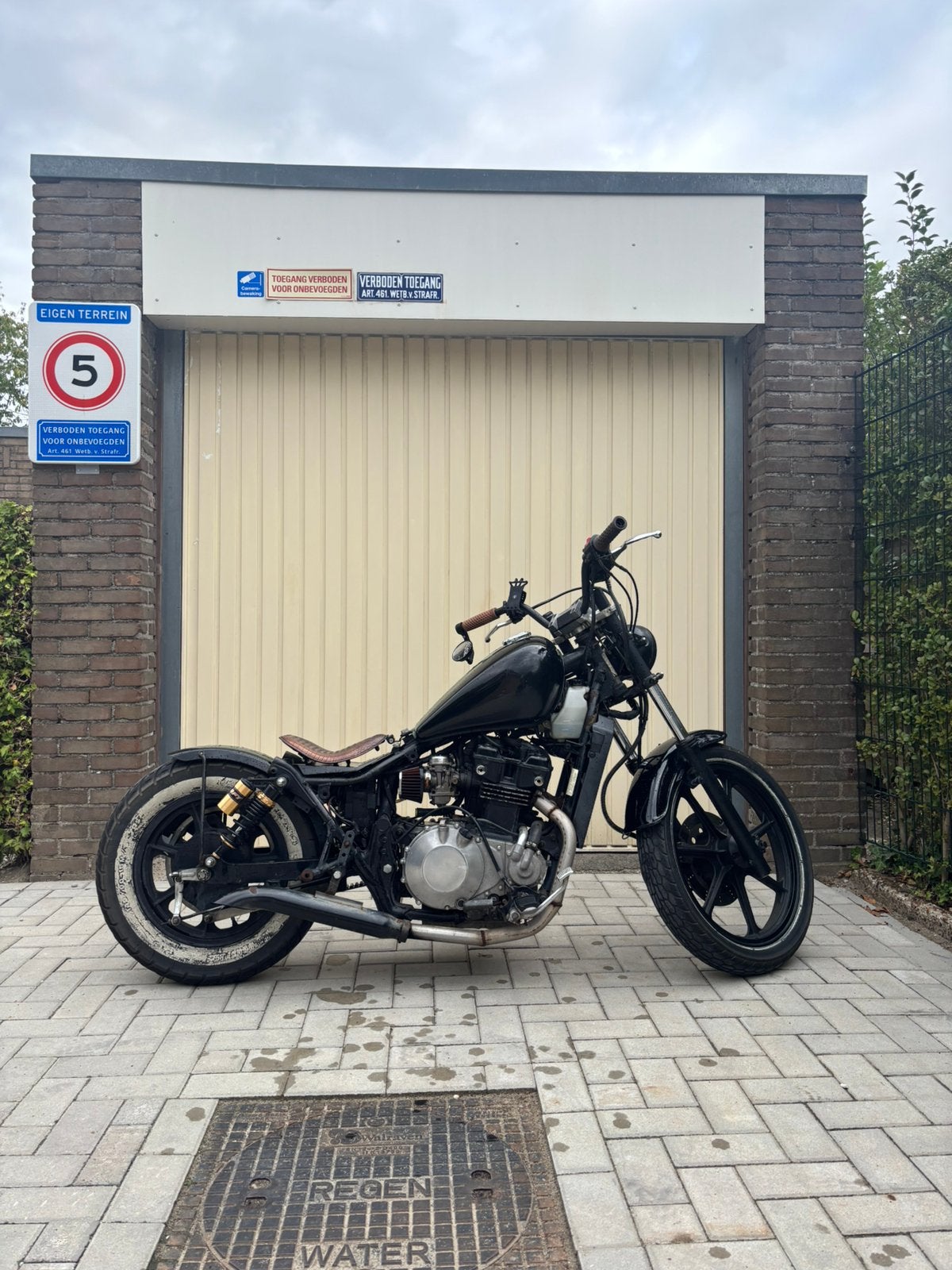Kawasaki ldt 450 motor chopper bobber, Ophalen of Verzenden