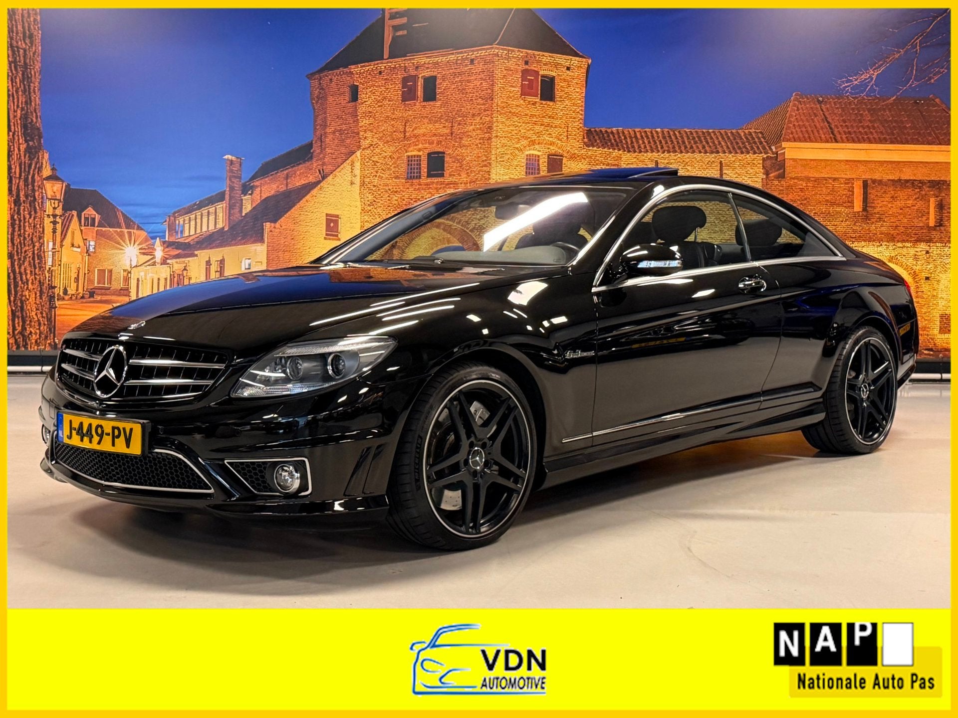 Mercedes-Benz CL-klasse AMG 63 Automaat Harman/Kardon Carpla, Auto's, Mercedes-Benz, Automaat, Achterwielaandrijving, Gebruikt