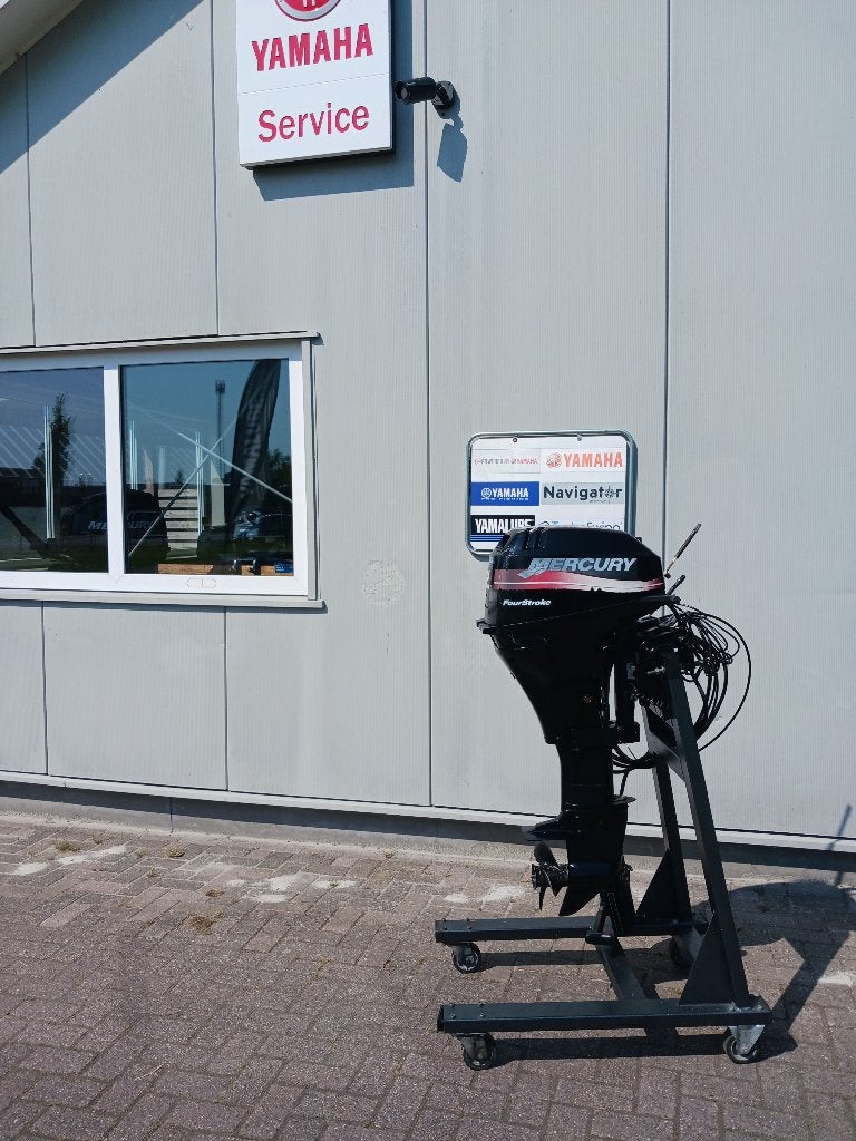 mercury 15 pk elektrische start met afstandbediening, Ophalen, 10 tot 30 pk, Gebruikt, Viertaktmotor