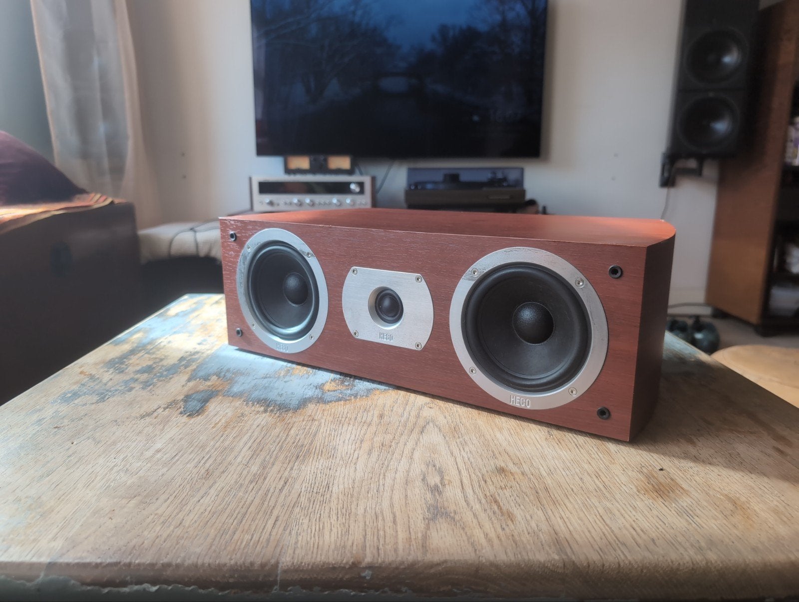 Heco Victa Center 100, Gebruikt, 60 tot 120 watt, Center speaker, Ophalen