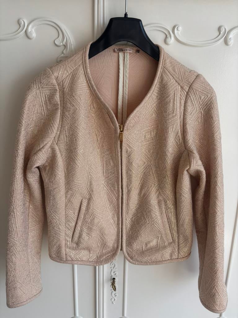 Nieuw roze goud jasje Esqualo maat 38, Maat 38/40 (M), Nieuw, Ophalen of Verzenden, Jasje