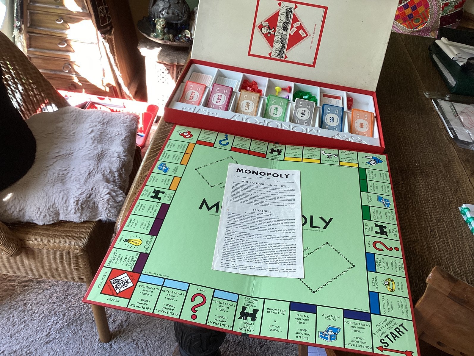 Monopolyspel compleet voor, €10, Hobby en Vrije tijd, Gezelschapsspellen | Bordspellen, Ophalen of Verzenden, Zo goed als nieuw