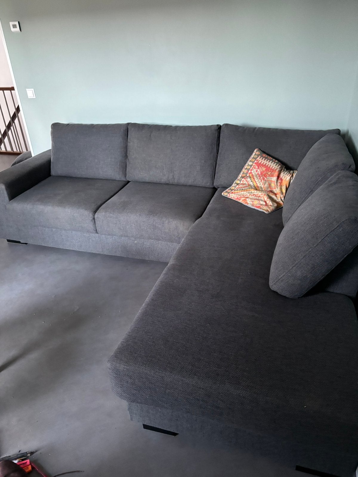 Bankstel te koop, Huis en Inrichting, Ophalen, Gebruikt, Minder dan 75 cm, Hoekbank