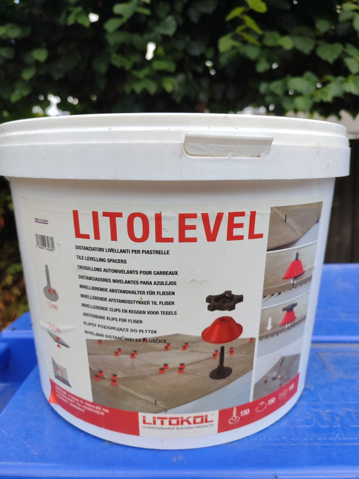 LITOLEVEL Tegel Nivelleersysteem - 100 stuks, Doe-het-zelf en Verbouw, Tegels, Ophalen, Overige materialen, Overige typen, Nieuw