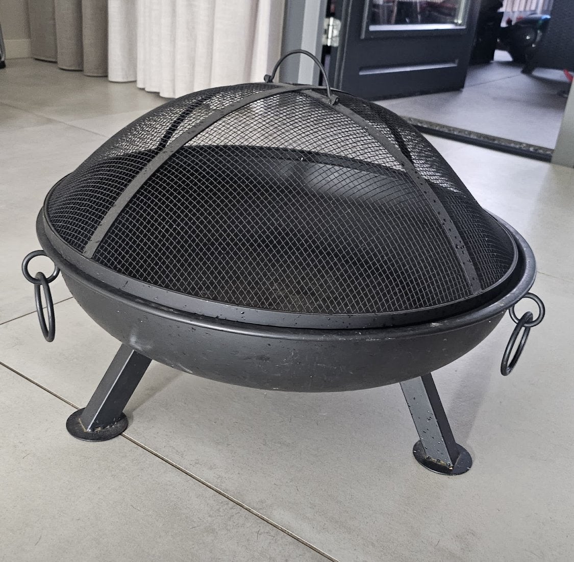 vuurkorf met deksel, Tuin en Terras, Vuurschalen, Ophalen, Gebruikt