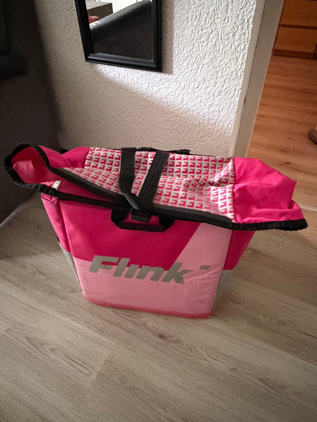 Flink XXL bezorgtas/koeltas - Roze, 40 cm of meer, Nieuw, Ophalen, Overige merken