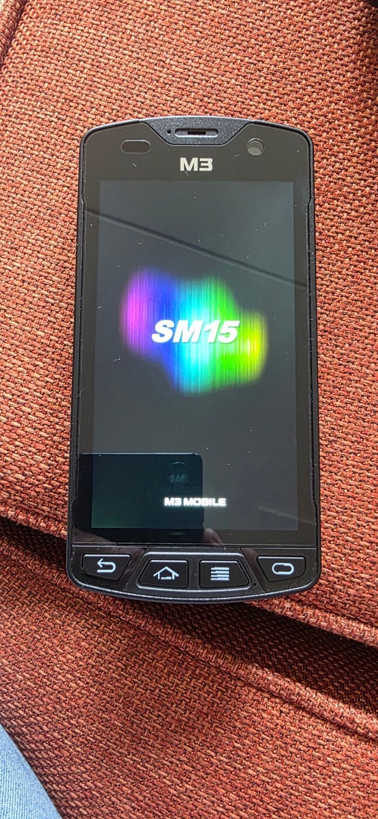 M3 Mobile SM15 robuuste smartphone/PDA, Overige modellen, Ophalen of Verzenden, Zo goed als nieuw, Zonder simlock