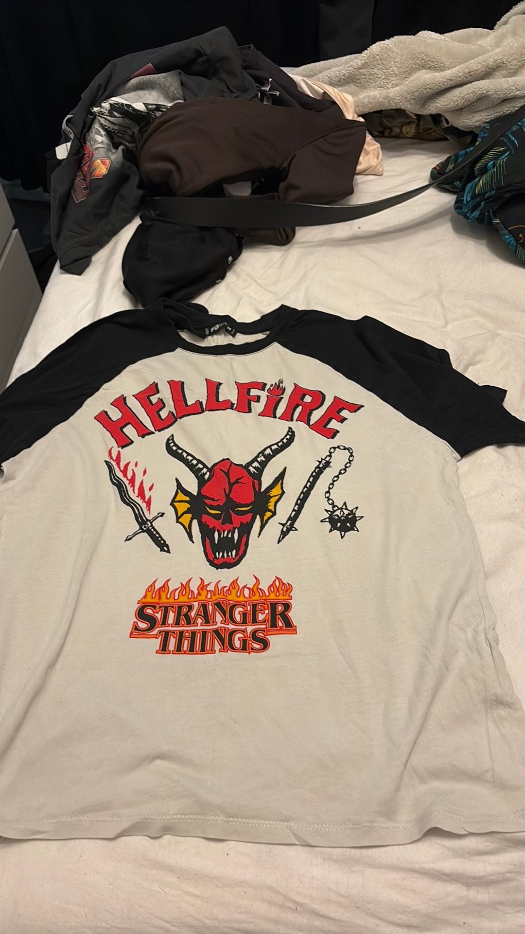 Stranger things shirt, Overige kleuren, Zo goed als nieuw, Korte mouw, Ophalen