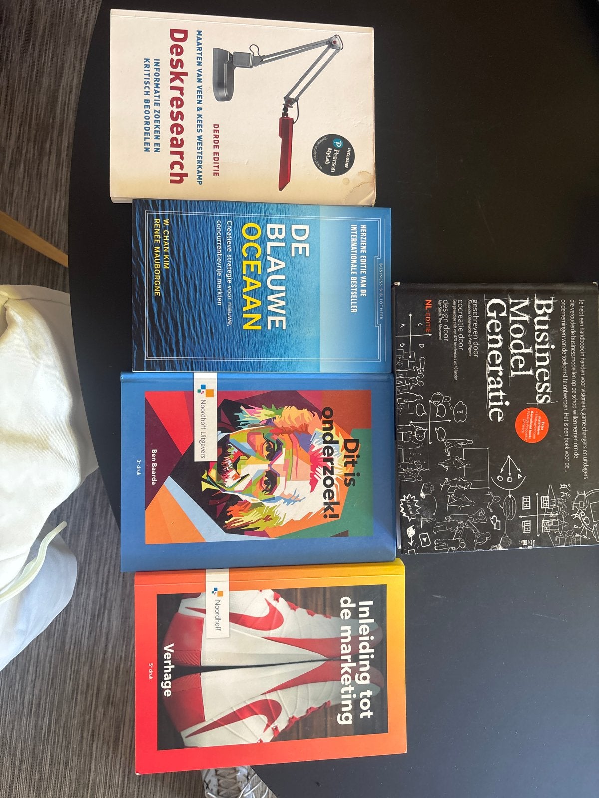 Diverse studieboeken: Ondernemenschap, bmc, marketing etc., Ophalen, Gamma, Gelezen, HBO
