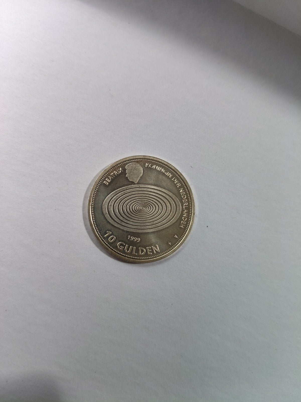 Zilveren 10 Gulden munt Koningin Beatrix 1999/2000, Ophalen of Verzenden, Koningin Beatrix, 10 gulden