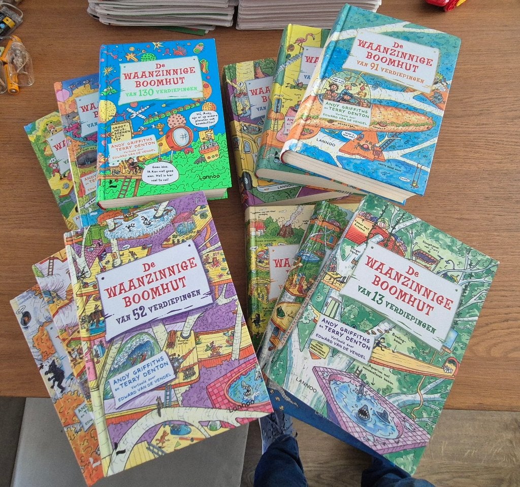 De waanzinnige boomhut., Boeken, Kinderboeken | Jeugd | 10 tot 12 jaar, Ophalen, Zo goed als nieuw