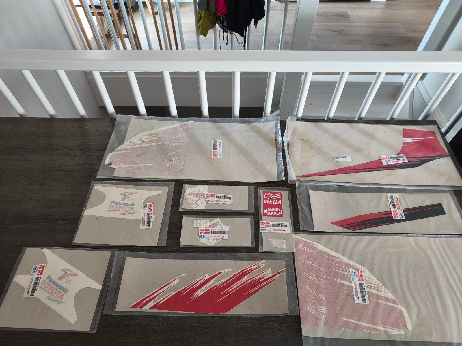 Originele Yamaha Aerox Stickers Voor Toyota Panasonic, Ophalen of Verzenden, Nieuw, Overige typen, Yamaha