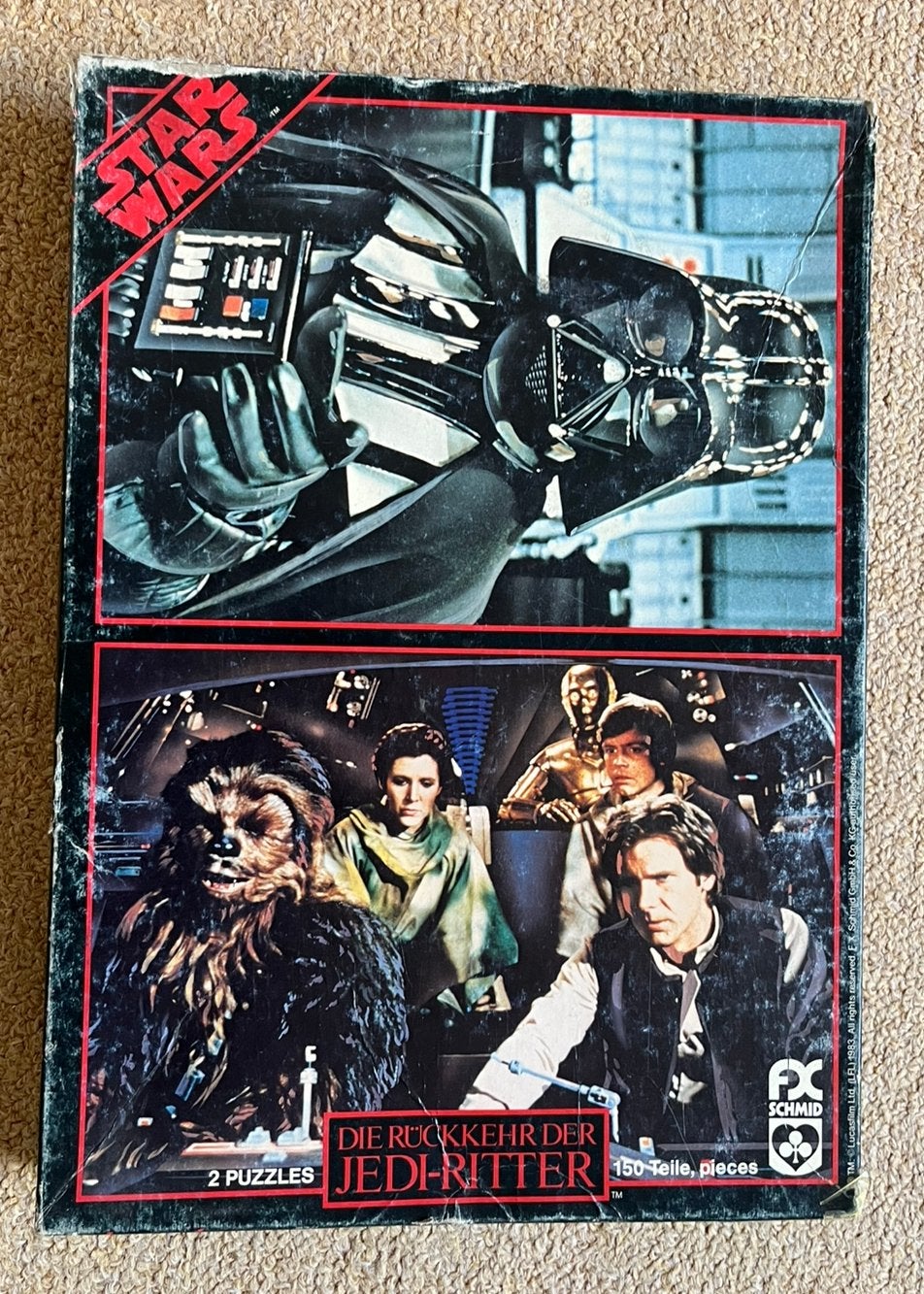 Star Wars vintage puzzel Return of the Jedi, Verzamelen, Ophalen of Verzenden