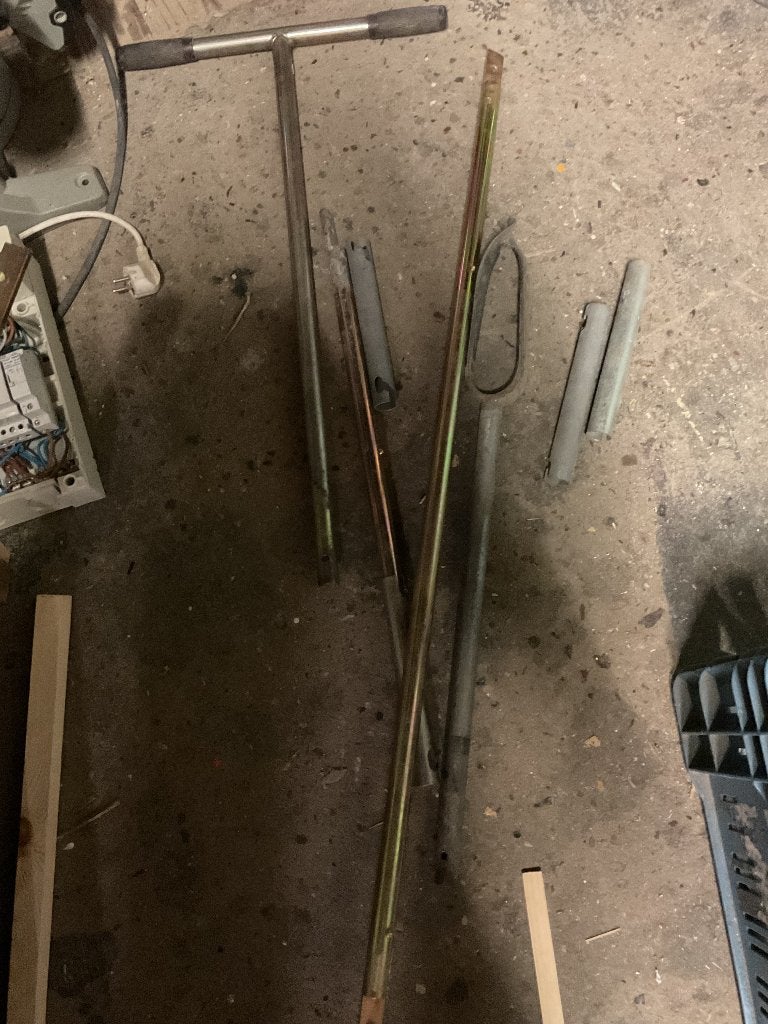 Grondboor set 65mm, Tuin en Terras, Hand-tuingereedschap, Ophalen, Gebruikt, Grondboor