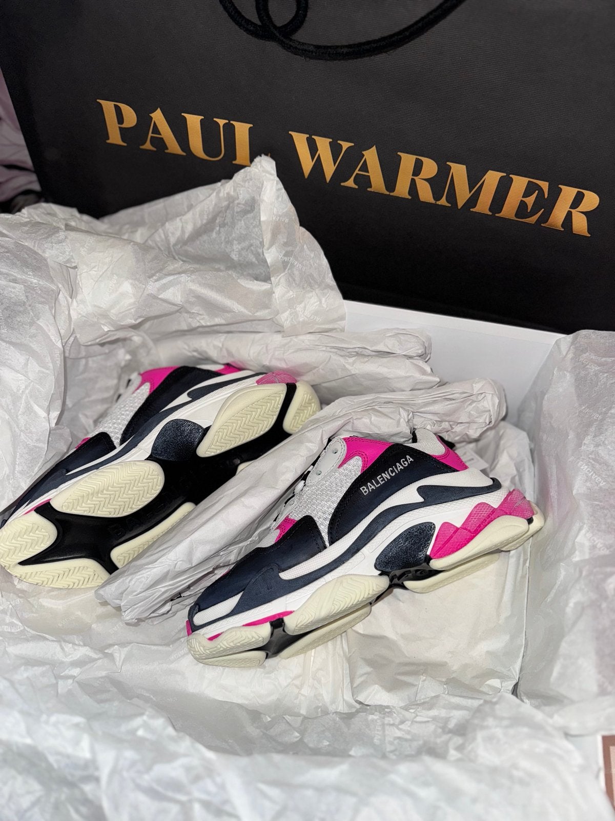 Balenciaga Triple S Sneakers Maat 36 - Nieuw in Doos, Ophalen, Nieuw, Zwart, Sneakers of Gympen